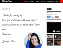 Tablet Screenshot of hopediaz.com